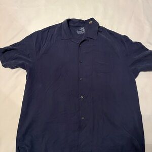 Tommy Bahama Dark Blue Casual Button Down Shirt